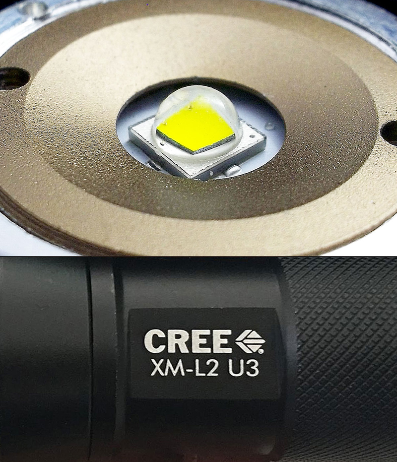 正真正銘のCREE XM-L2 U3を搭載